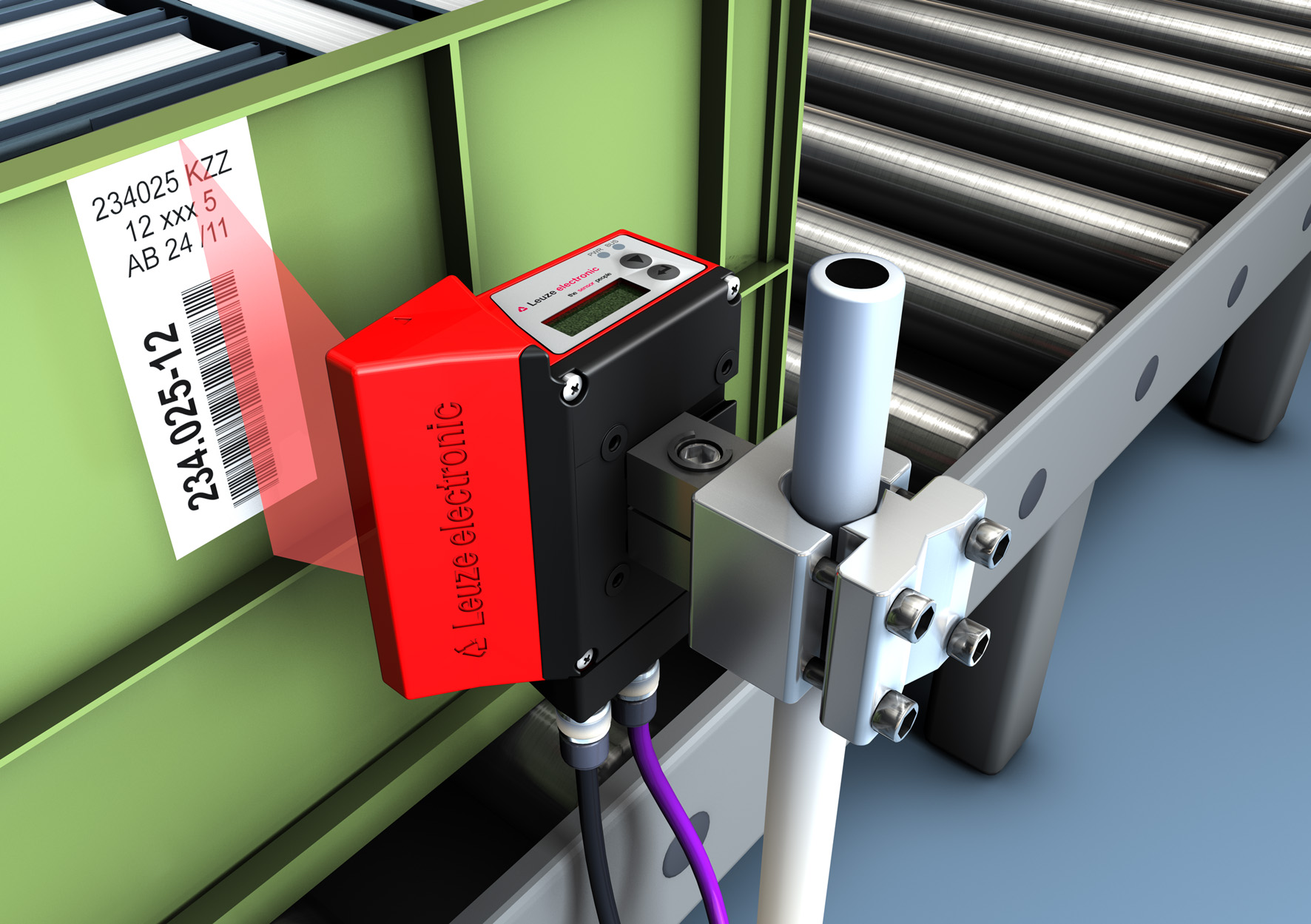 Barcodeleser überträgt Daten an Azure Cloud