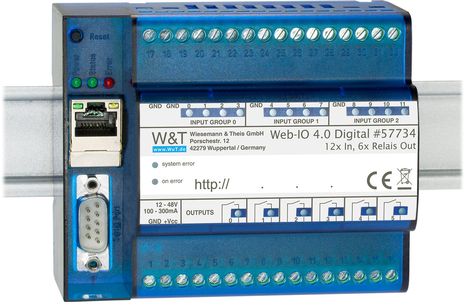 Netzwerkbasiertes Remote-I/O-System 3 Netzwerkbasiertes Remote-I/O-System