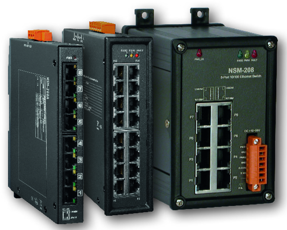 Industrietaugliche Ethernet Switche