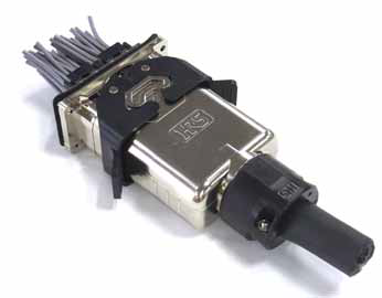 Wasserdichter Stromversorgungs-Steckverbinder 3 Wasserdichter Stromversorgungs-Steckverbinder