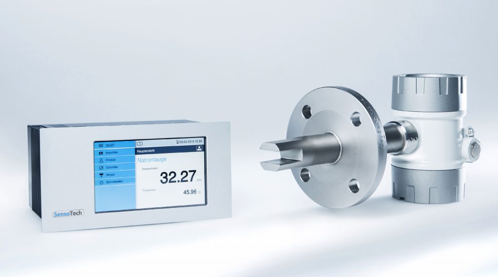 Konzentrationsbestimmung von Prozessflüssigkeiten 1 APN29 Sensotech