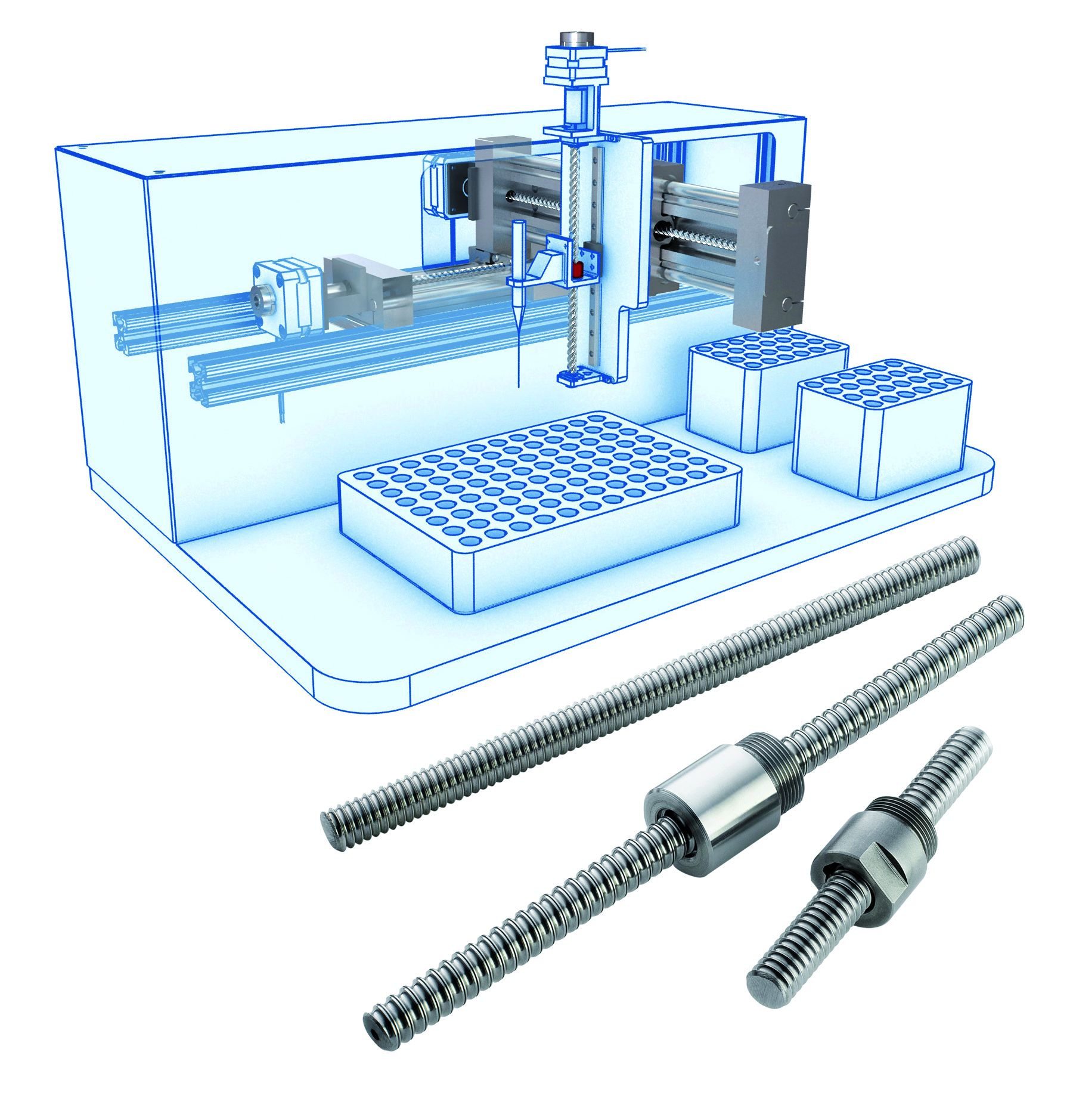 Metrische Präzisions-Kugelgewindetriebe