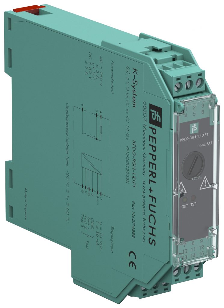 Neues einkanaliges Sicherheitsrelais 1 APN30 PepperlundFuchs