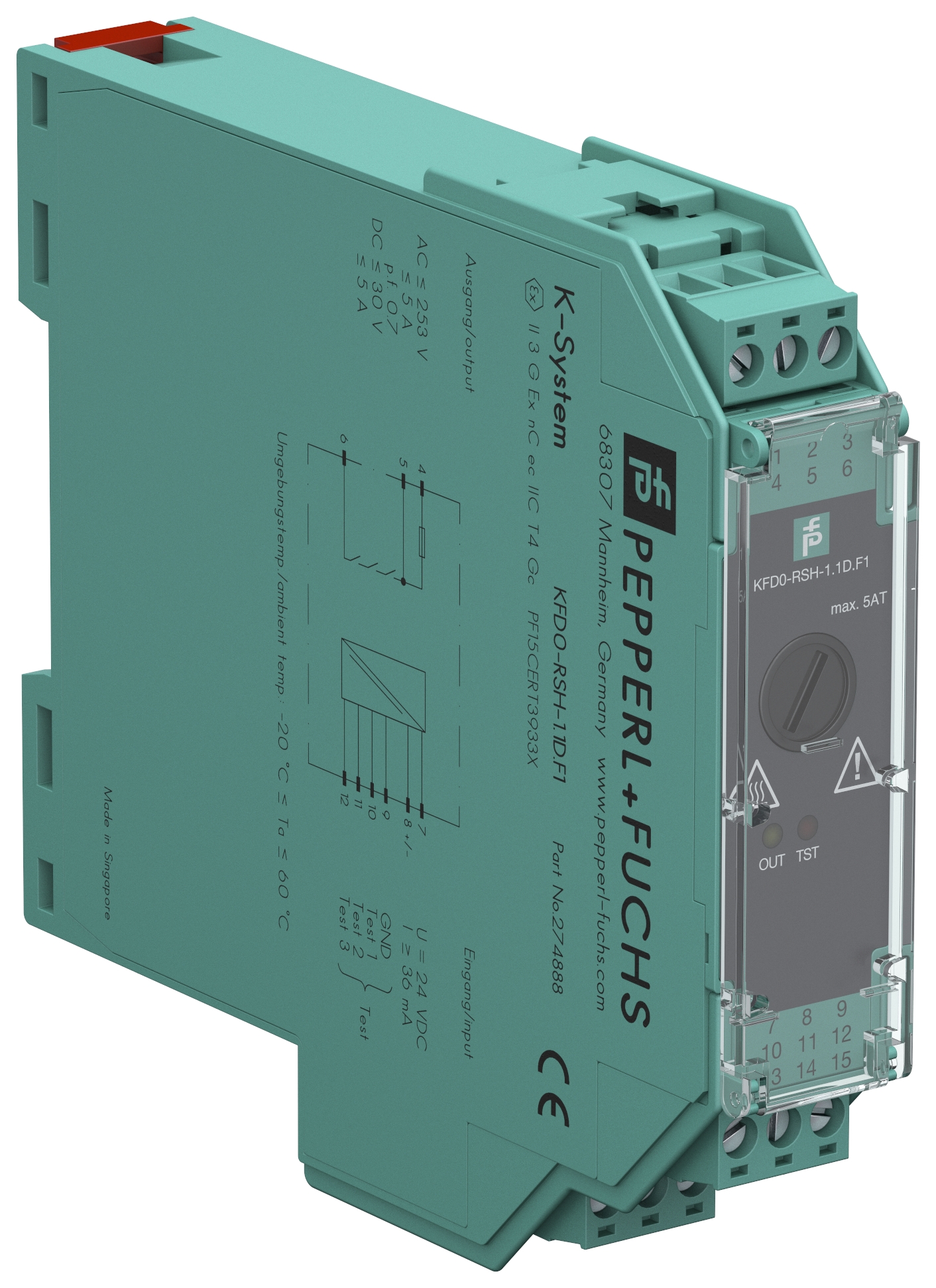 Neues einkanaliges Sicherheitsrelais
