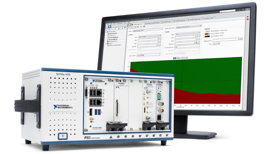PXI-Modul für digitalen Test von Halbleiterbauelementen 4 PXI-Modul für digitalen Test von Halbleiterbauelementen