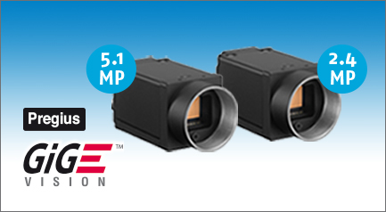 GigE-Vision-Kameras mit Pregius-Sensoren