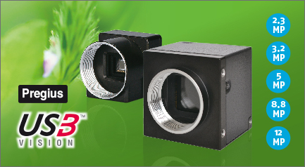 USB3.0-Vision-Kameras mit Pregius-Sensoren