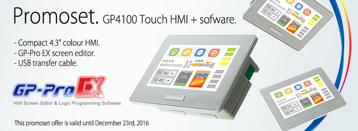 Kompakte HMI-Serie mit Farbdisplay