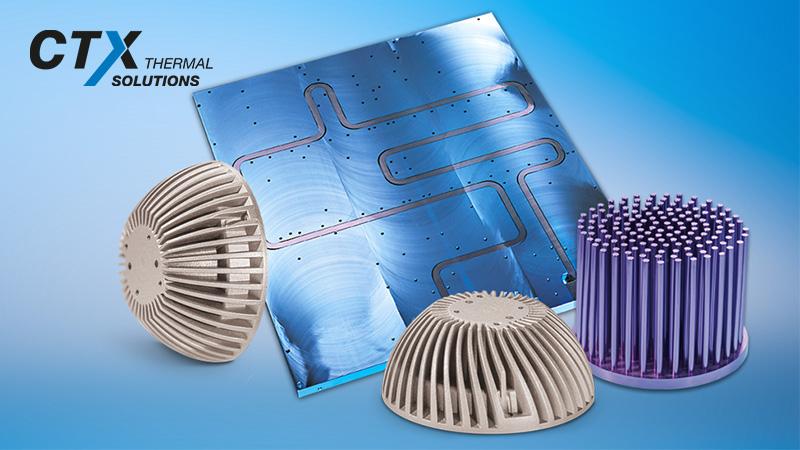 Hochleistungskühlkörper mit Flüssigkeitskühlung