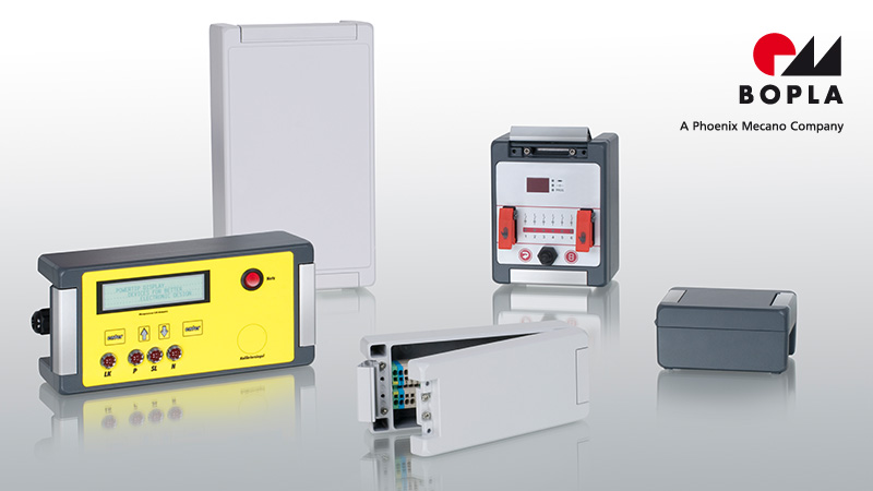 Robuste Elektronikgehäuse aus Aluminium