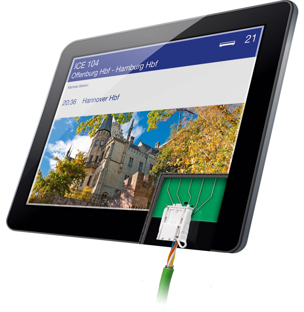 Ethernetfähige Anschlussklemme für Datenleitungen 1 APN42a MetzConnect3