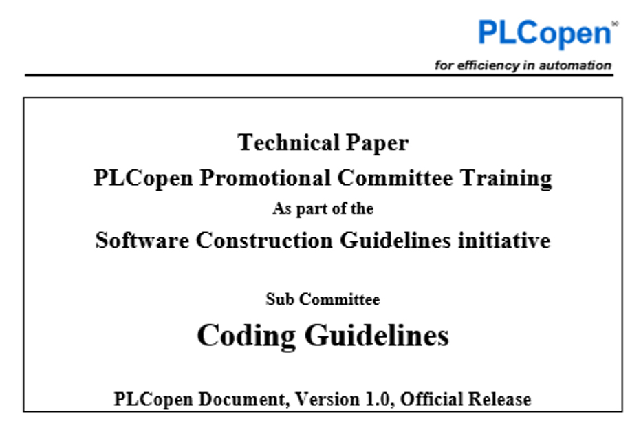 Leitfaden zur Verbesserung und Kontrolle von Programmiermethoden 5 Leitfaden zur Verbesserung und Kontrolle von Programmiermethoden