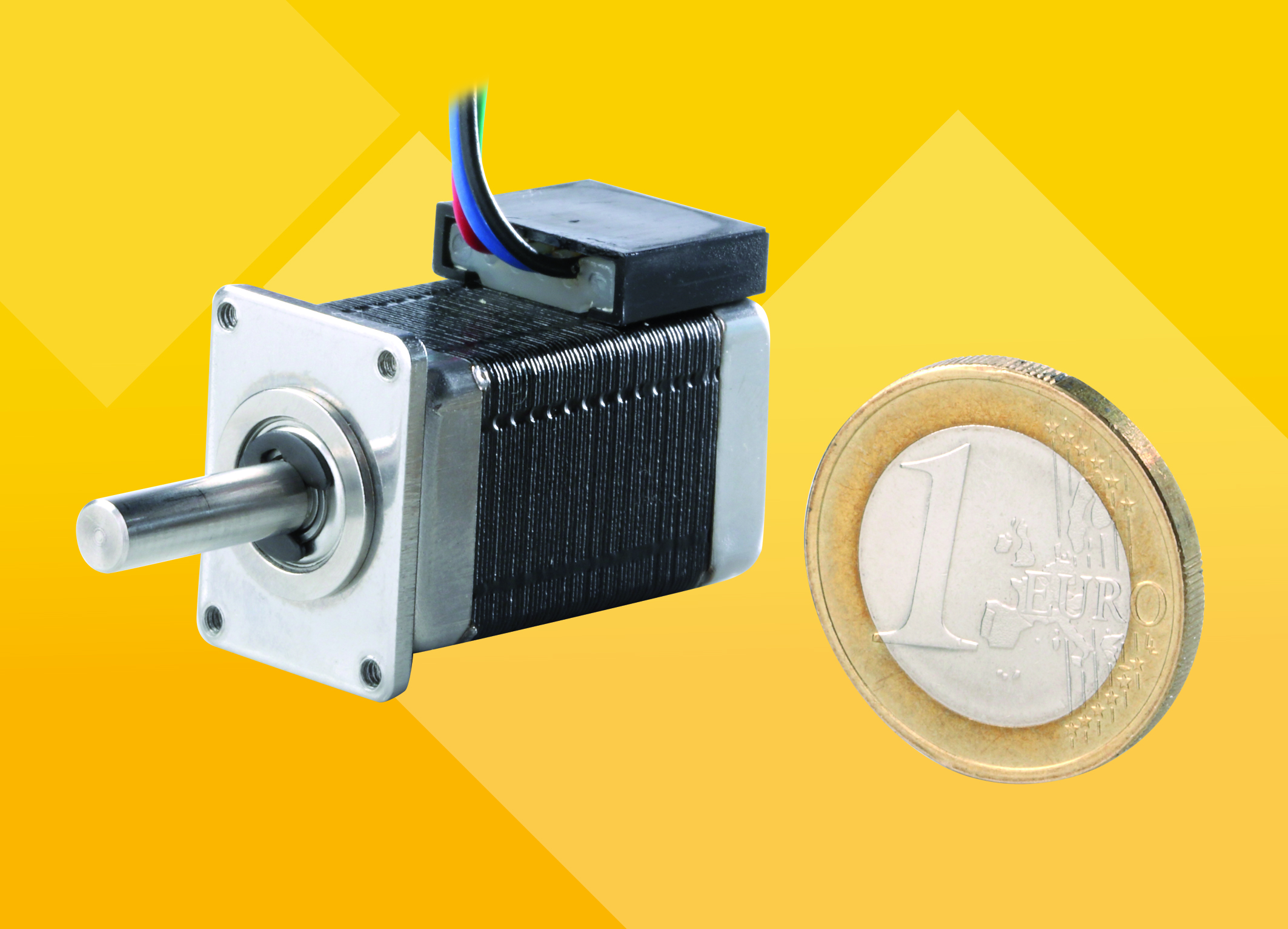 Hybrid-Schrittmotor mit 16mm Breite