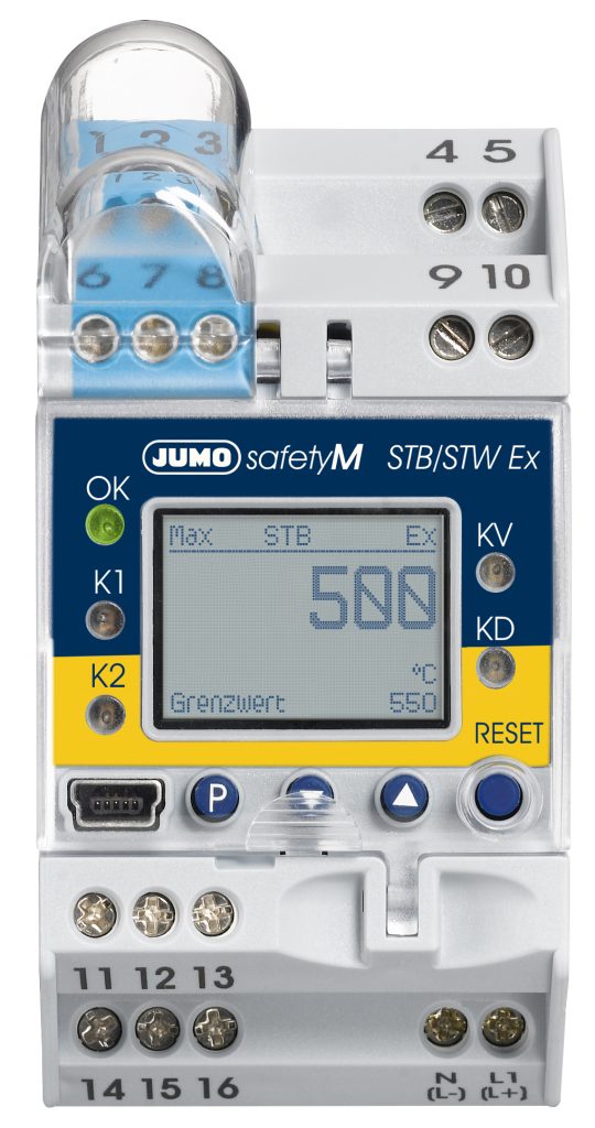 Sicher unter Druck 2 Der Sicherheitsbegrenzer/-wächter SafetyM eignet sich für kleine Anwendungen, wie z.B. Sondermaschinen.