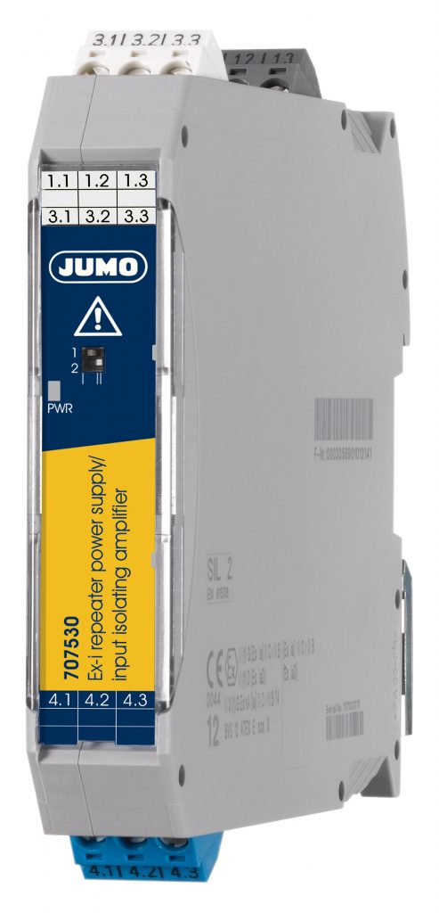 Sicher unter Druck 3 Der JUMO Ex-i Speise- / Eingangstrennverstärker