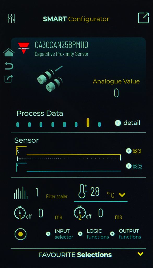 Der Smart Configurator von Carlo Gavazzi gibt Zugriff auf Parameter, Prozessdaten und Diagnoseinformationen von Sensoren und erm&ouml;glicht Anpassungen vor Ort.