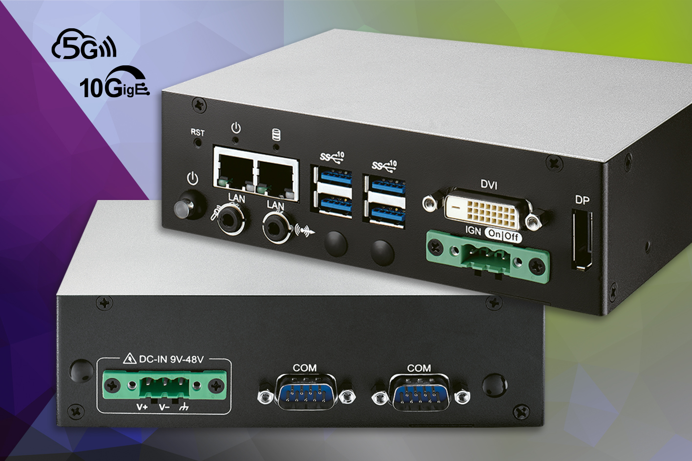 IPC für 5G und 10GBit-PoE+ 10 IPC für 5G und 10GBit-PoE+