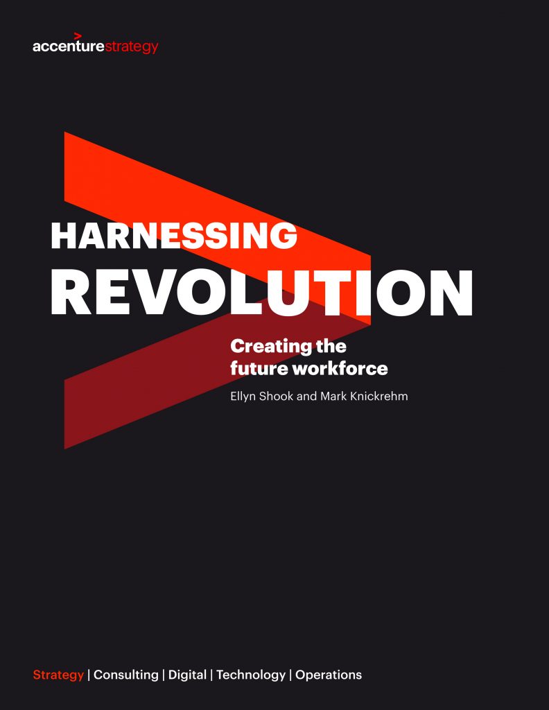 Accenture: Weiterqualifizierung entscheidet über Digitalisierungserfolg 1 Accenture Strategy Harnessing Revolution POV 1