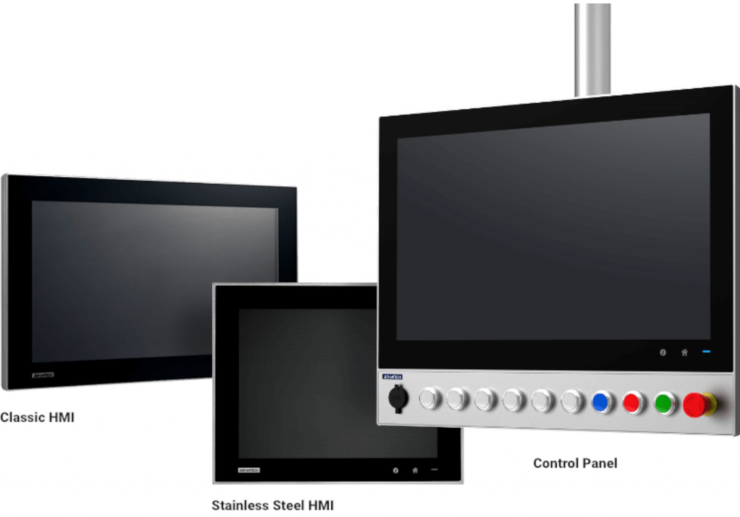 Flexibel einsetzbare Panel-PCs für HMI-Applikationen