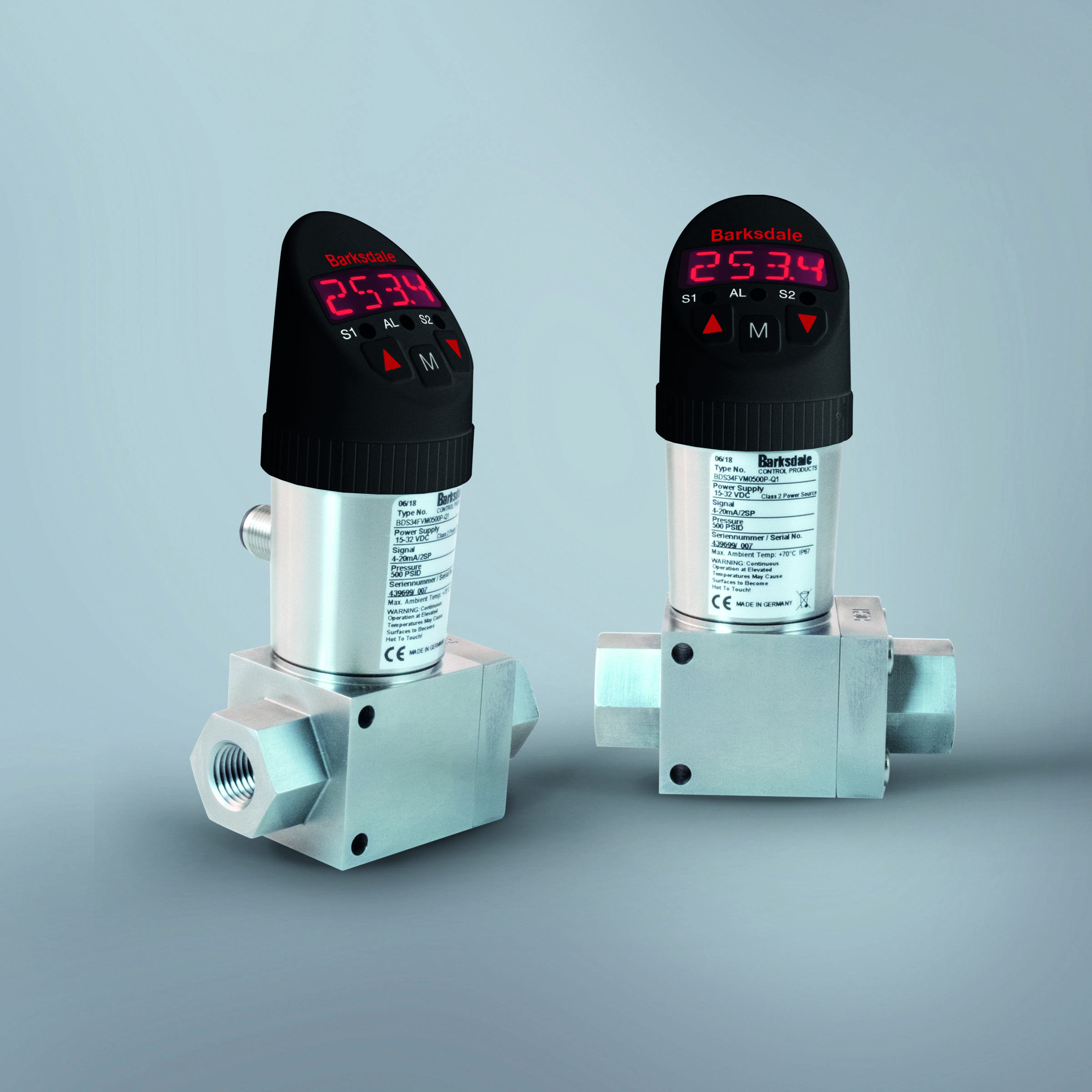 Differenzdruckschalter mit drehbarem Display 2 Differenzdruckschalter mit drehbarem Display