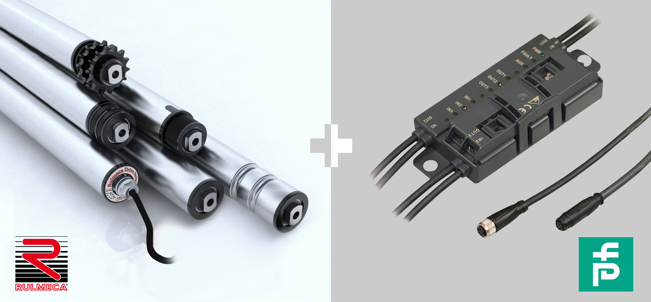 Kit aus Antriebsrollen und Motormodulen 4 Kit aus Antriebsrollen und Motormodulen