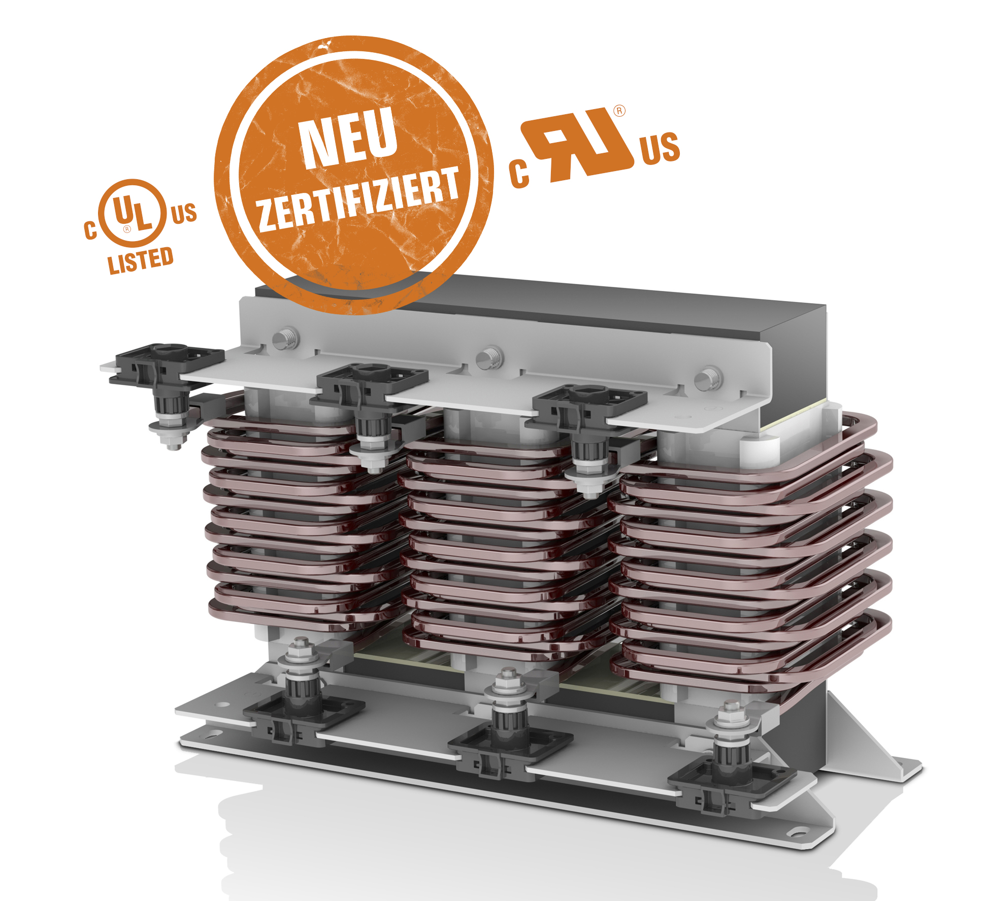 Hochkant-Wickeltechnik mit UL-Zulassung 3 Hochkant-Wickeltechnik mit UL-Zulassung