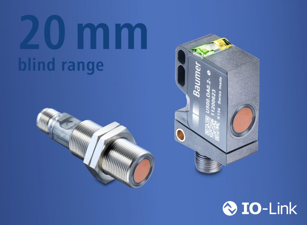 Ultraschallsensoren mit kurzem Blindbereich 1 Baumer Ultrasonic short blind range ML 20200327 PH