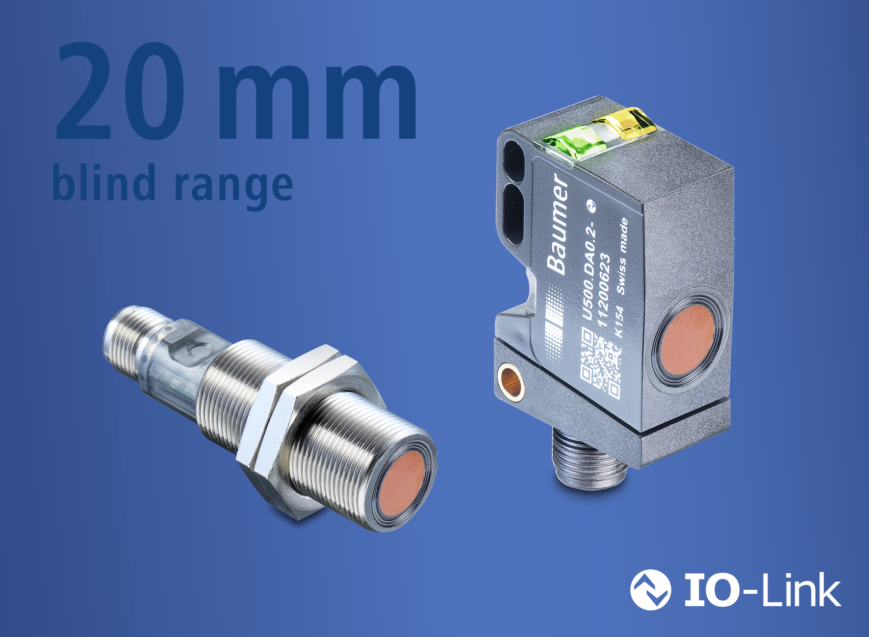 Ultraschallsensoren mit kurzem Blindbereich 8 Ultraschallsensoren mit
kurzem Blindbereich