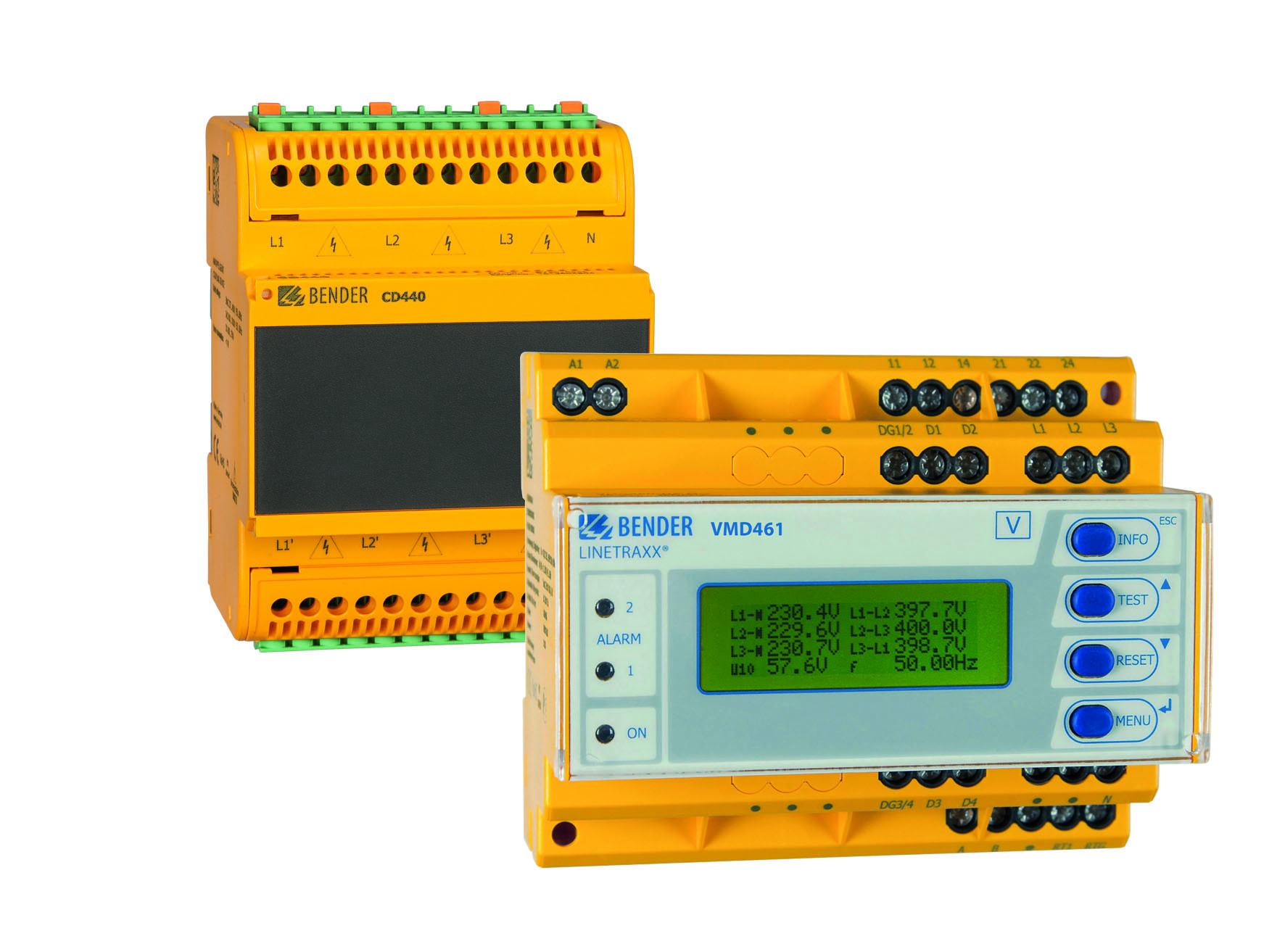 Spannungs- und Frequenzüberwachung für hohe Netznennspannungen 7 Spannungs- und Frequenzüberwachung für hohe Netznennspannungen