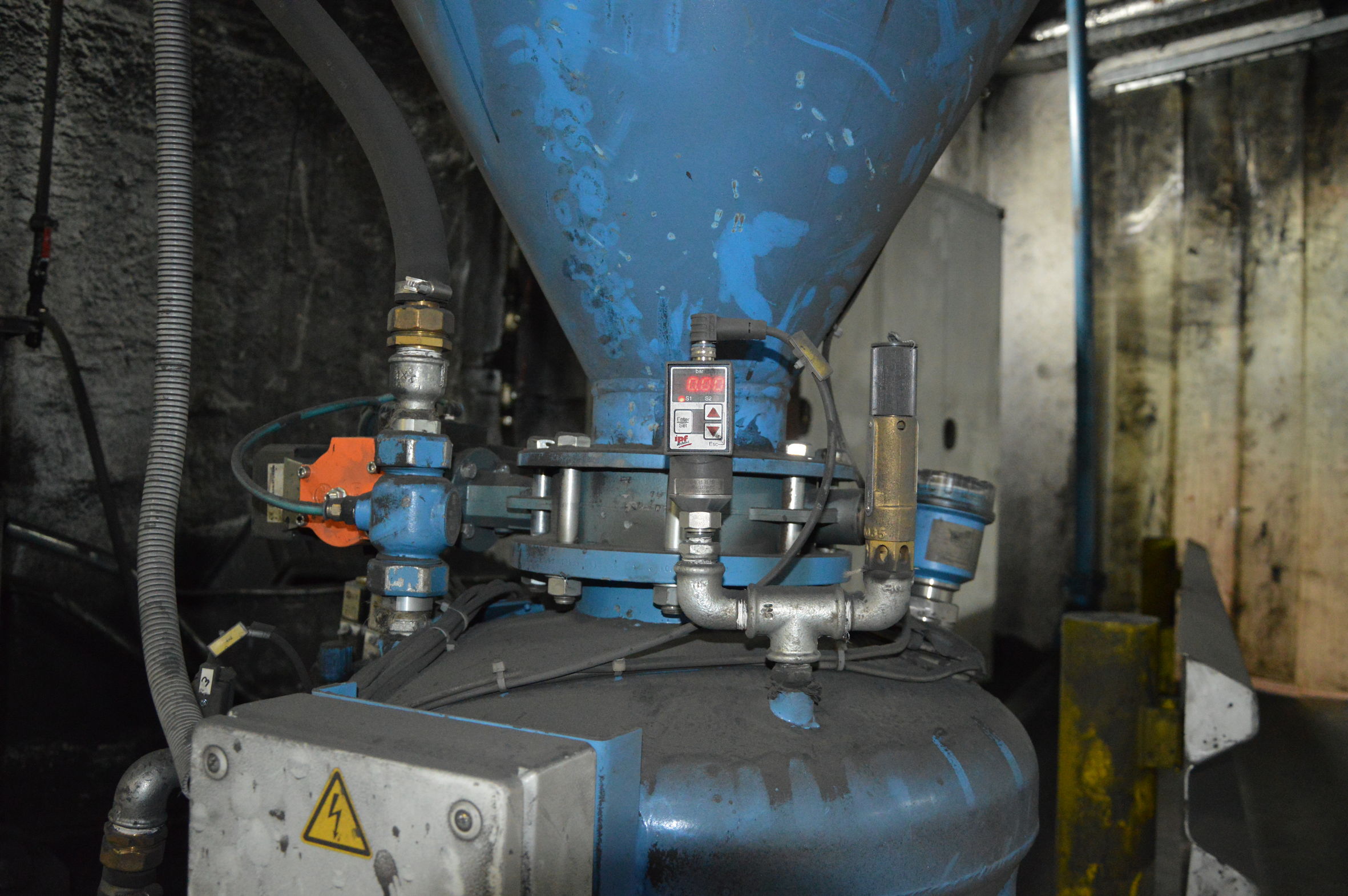 Mit Pressluft ins Silo