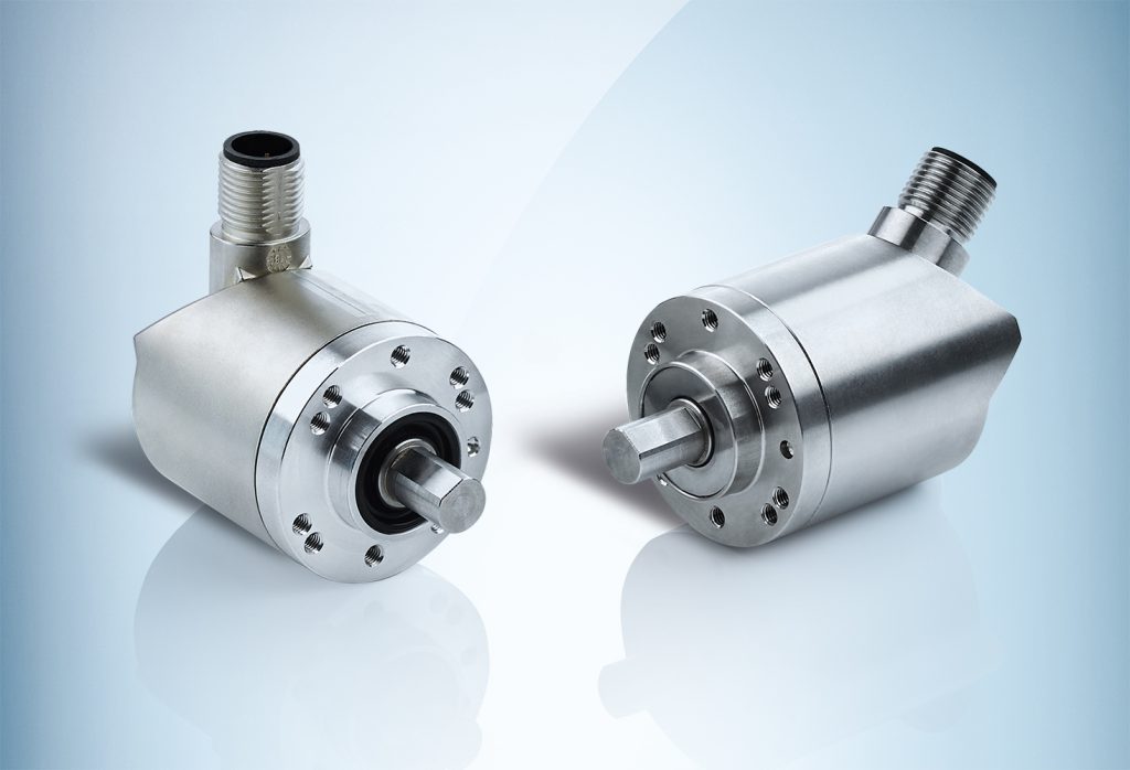 Intelligenz auf Sensorebene 2 Die Absolut-Encoder der Serie AHS/AHM36 verfügen jetzt über eine IO-Link-Schnittstelle.