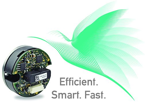 Neu positioniert 2 Das Elektronikpaket ist auf einer Platine untergebracht und umfasst vier Hall-Sensoren, einen 32-Bit-Mikroprozessor und einen energieautarken Rotationszähler.