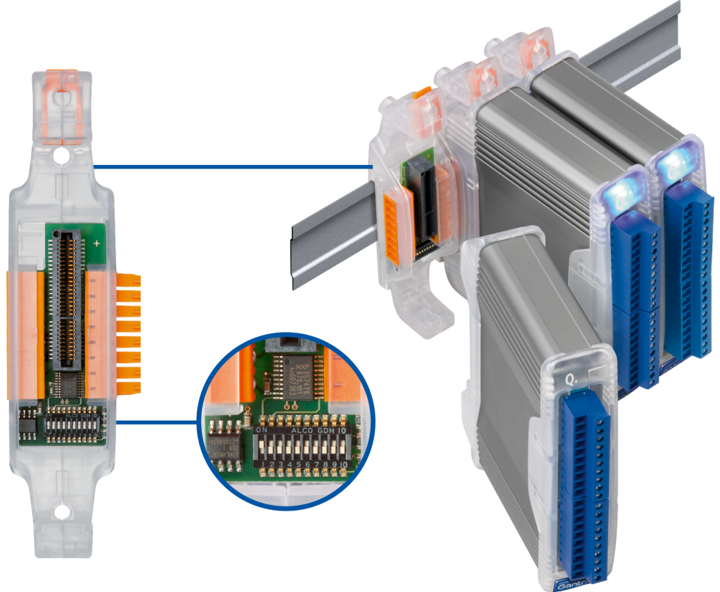Hightech-Puzzle 3 Die Hot Swap-Funktion der Q.bloxx Module ermöglicht eine effiziente Wartung des Messsystems und minimiert Ausfallzeiten.