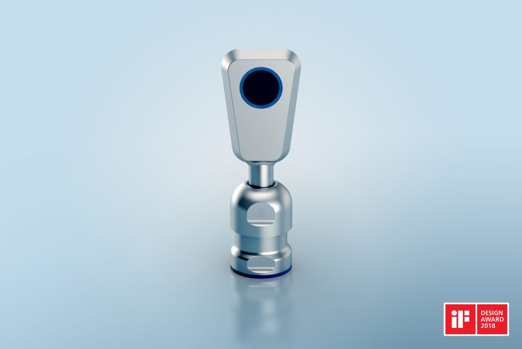 Kleine Erntehelfer 3 Die Ipc+ Ultraschallsensoren mit vier Tastweiten decken einen Messbereich von 20mm bis 1,3m ab.