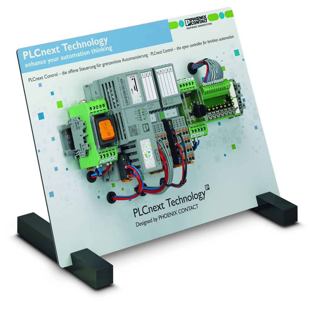 PLCnext Control AXC F 2152 1 Mit dem Starterkit lassen sich die Handhabung und Funktionsweise der PLCnext Technology testen.
