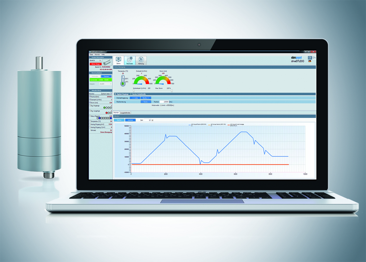 Komfortables Inbetriebnahme- und Service-Tool