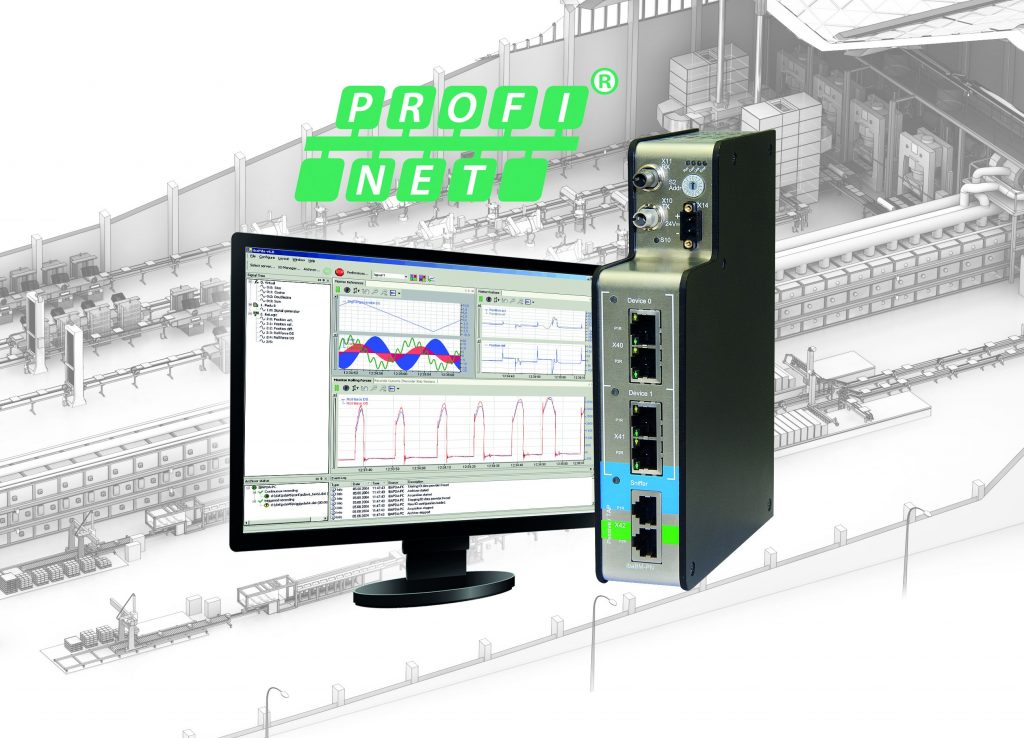 Busmonitor für Profinet unterstützt RT- und IRT-Kommunikation 1 Bild ibaBM PN PRINT