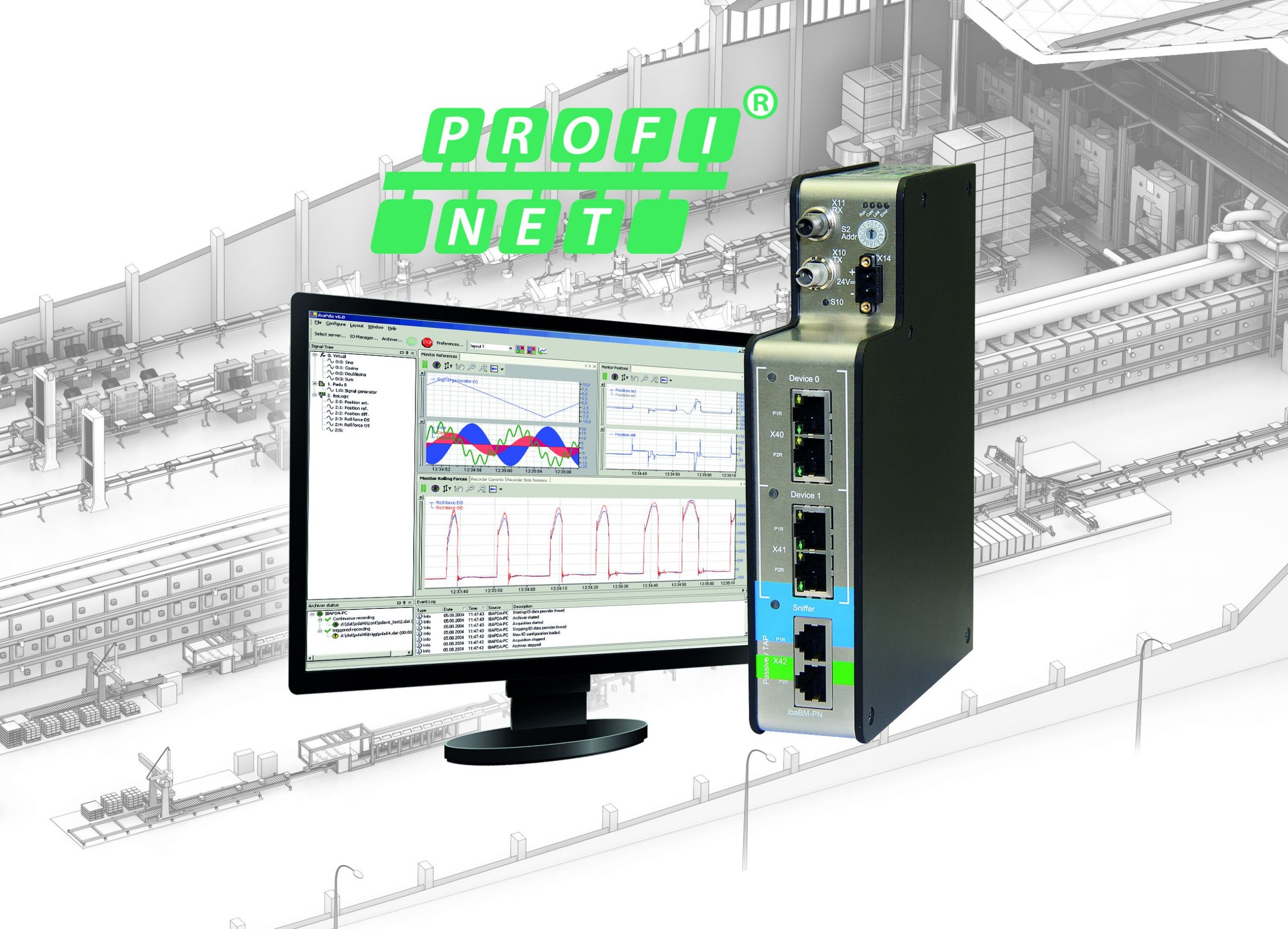Busmonitor für Profinet unterstützt RT- und IRT-Kommunikation 5 Busmonitor für Profinet unterstützt RT- und IRT-Kommunikation