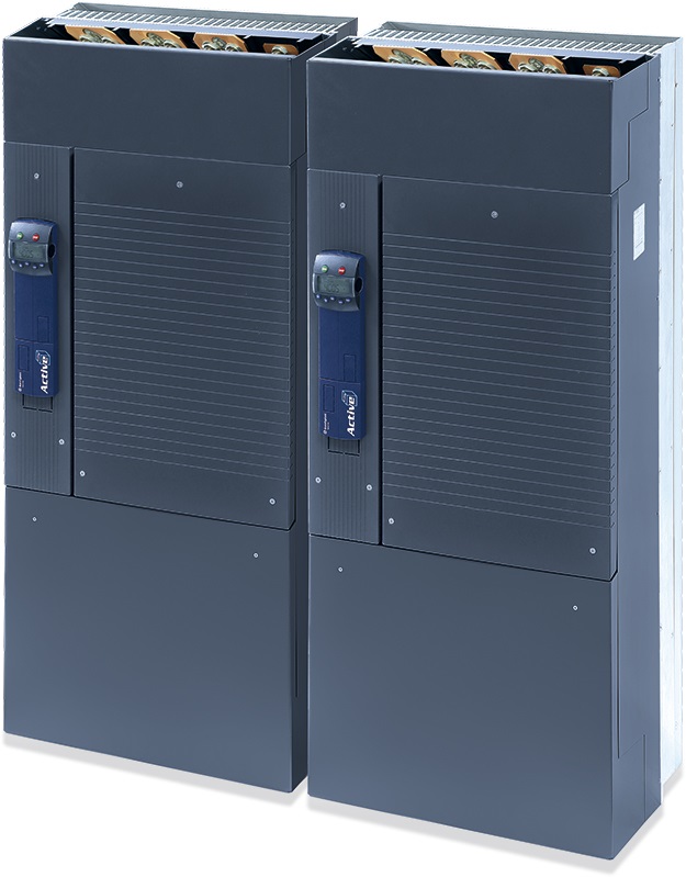 Hochleistungslösung für Heavy Duty 1 Zwei ACU8 benötigen nebeneinander im Schaltschrank nur 878mm.