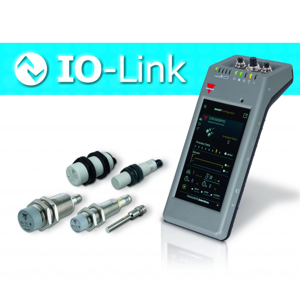 Handheld für die Parametrierung smarter Sensoren 1 Service-Techniker können mit dem Smart Configurator von Carlo Gavazzi Sensoren autark parametrieren.