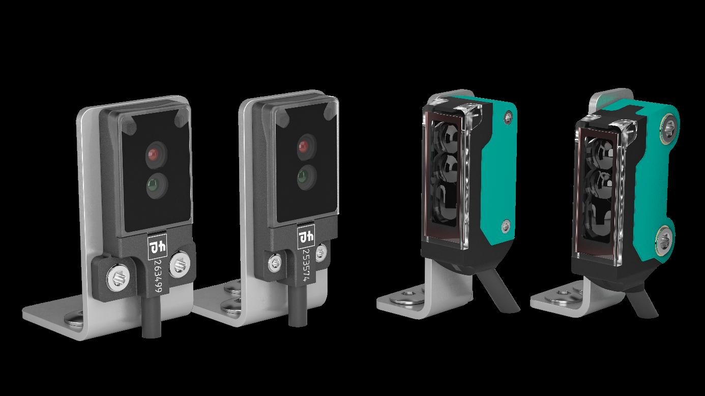 Extrem flache Lasersensoren