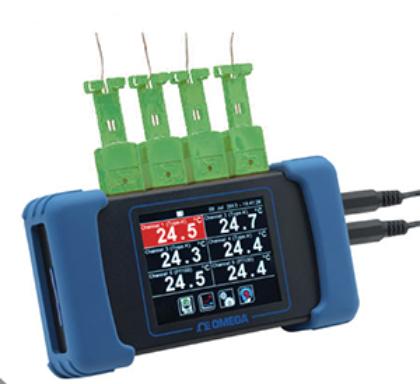 6-kanaliger Handheld-Datenlogger