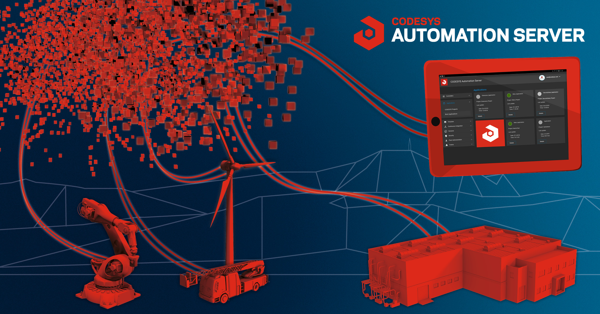 Cloudbasierte Serverplattform