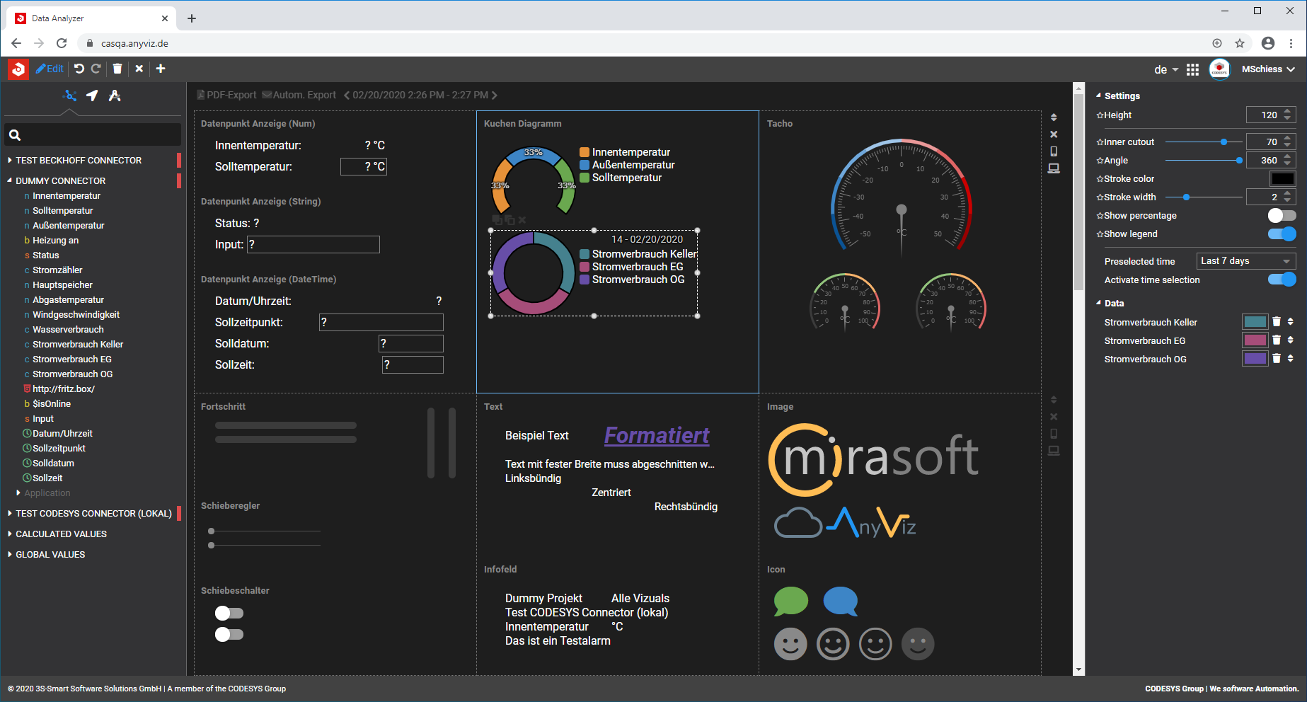 Codesys-Tool für Datenerfassung und -analyse