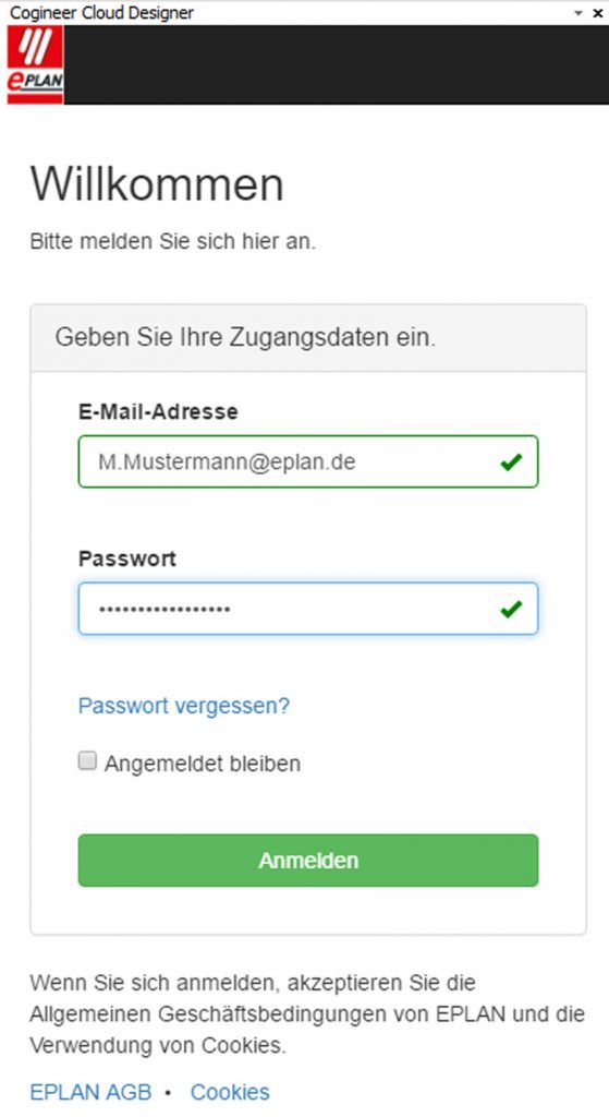 Software zur Generierung von Schalt- und Fluidplänen geht in die Cloud 3 Cogineer Login