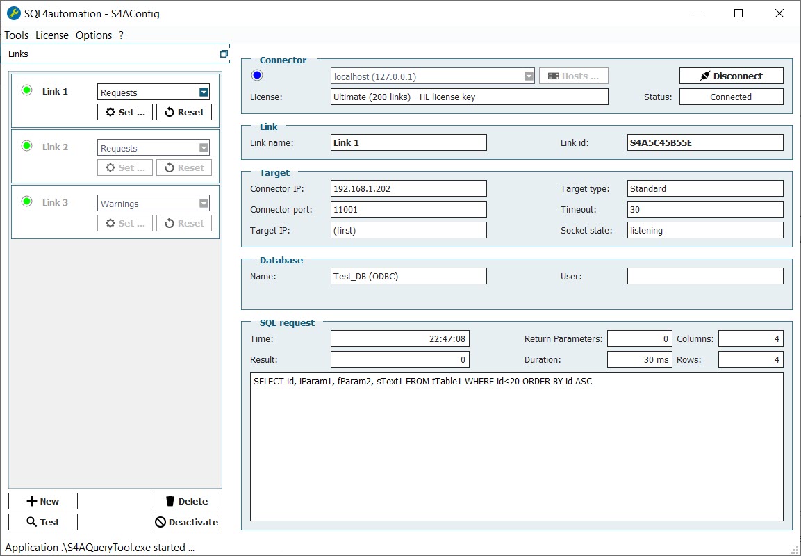 Bidirektionaler Datenaustausch