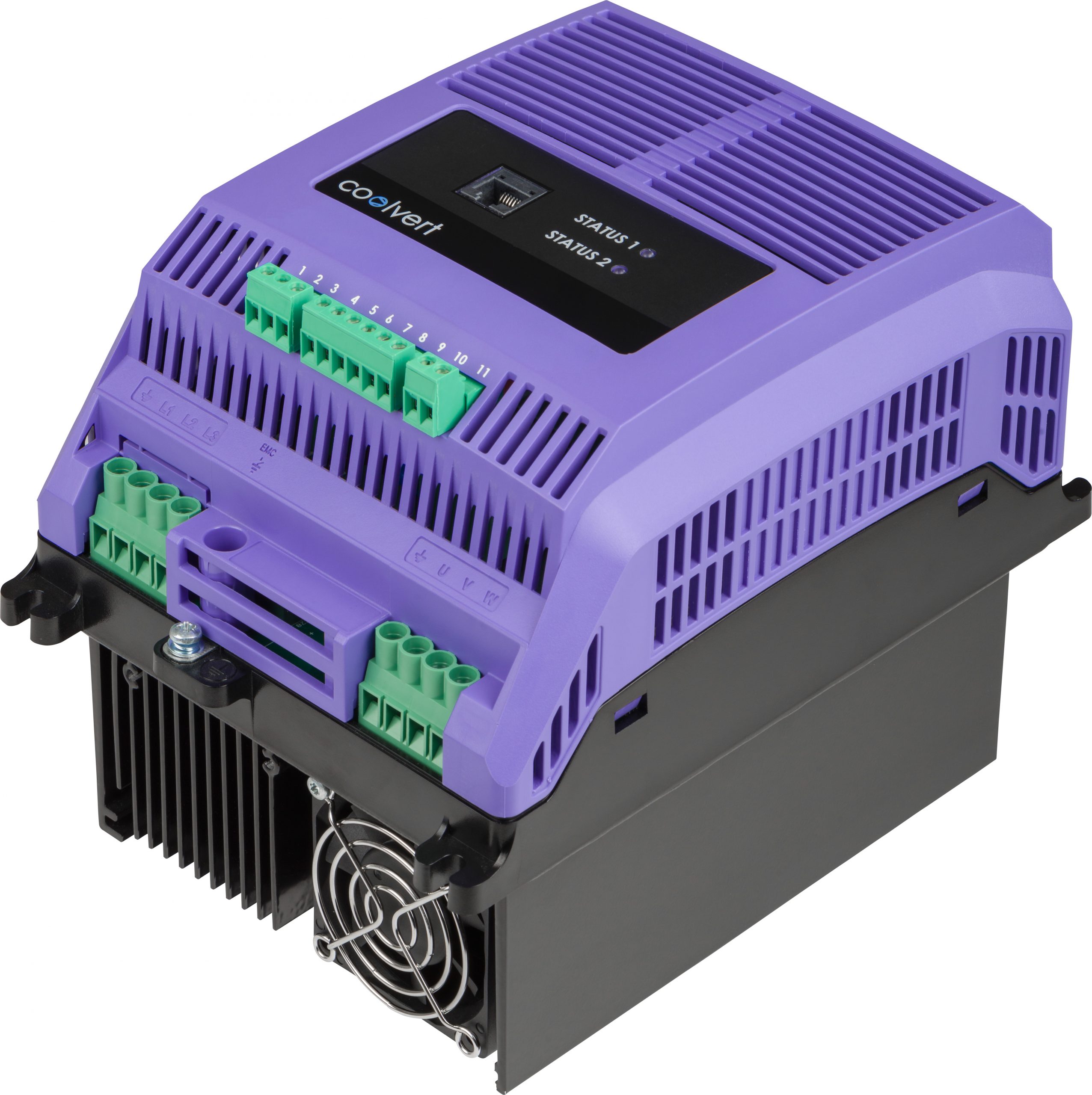 Umrichter für Kältemittel-Kondensationssysteme