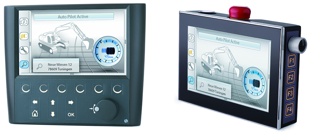 Flexible Bedien- und Steuergeräte mit Kugelkopfhalterung