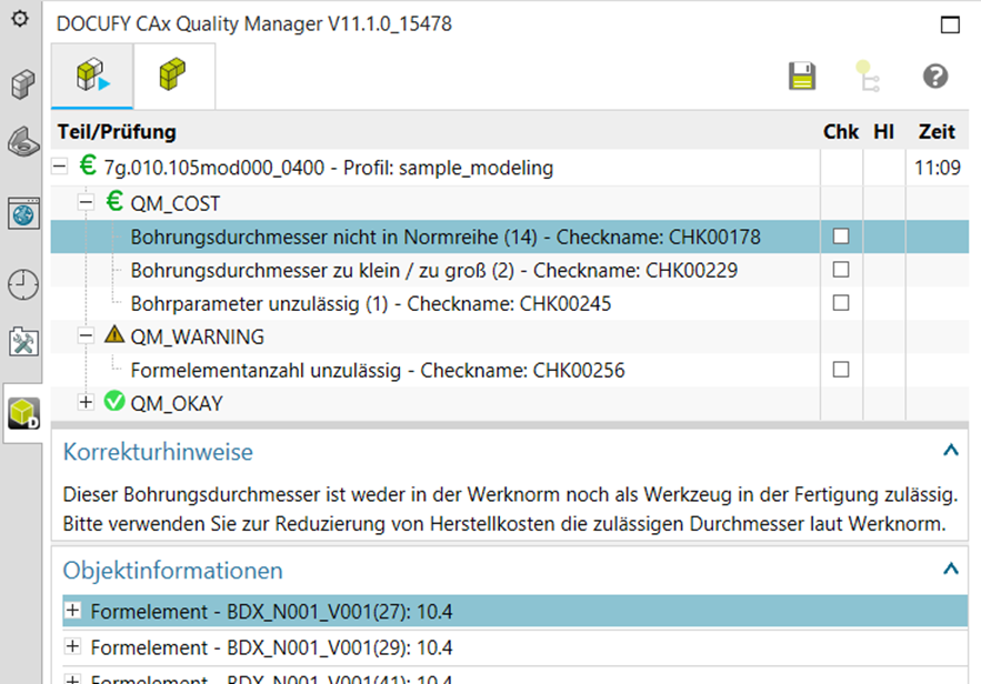 Konstruktions-Tool für Datenanalyse und mehr Qualität