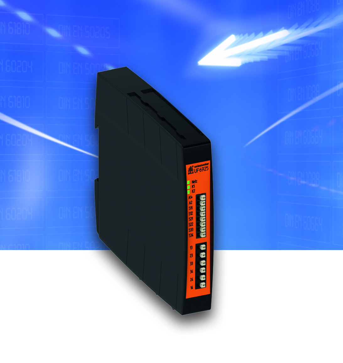 Not-Aus-Modul in 17,5mm Breite